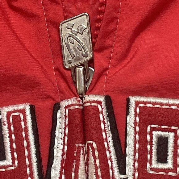 RARE Vtg Dale Earnhardt Jr XXL Embroidered Red Jacket Budweiser Chase Authentic - Picture 5 of 13